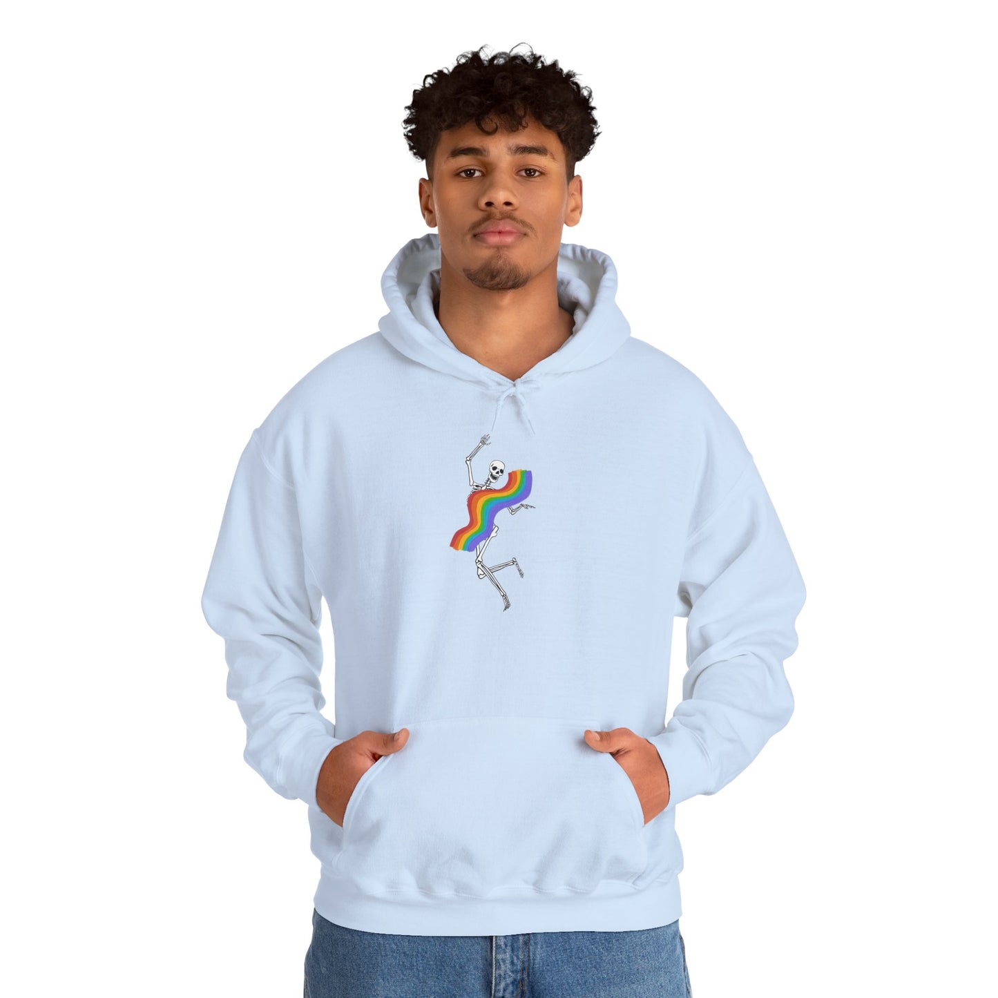 Rainbow Skeleton Hoodie