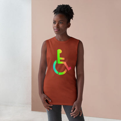 Rainbow Accessibility Tank Top