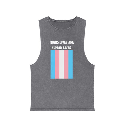 Trans Lives Are Human Lives Tank