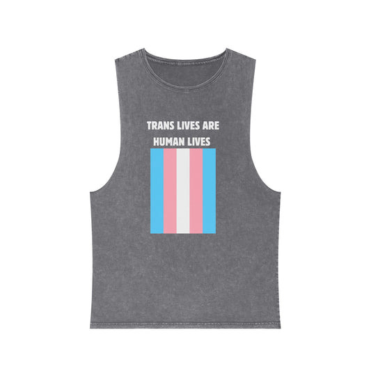 Trans Lives Are Human Lives Tank
