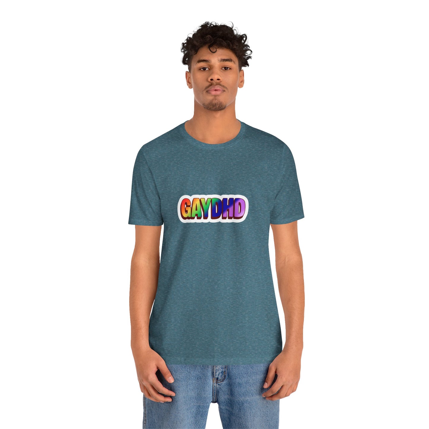 Gaydhd Rainbow Graphic T-Shirt