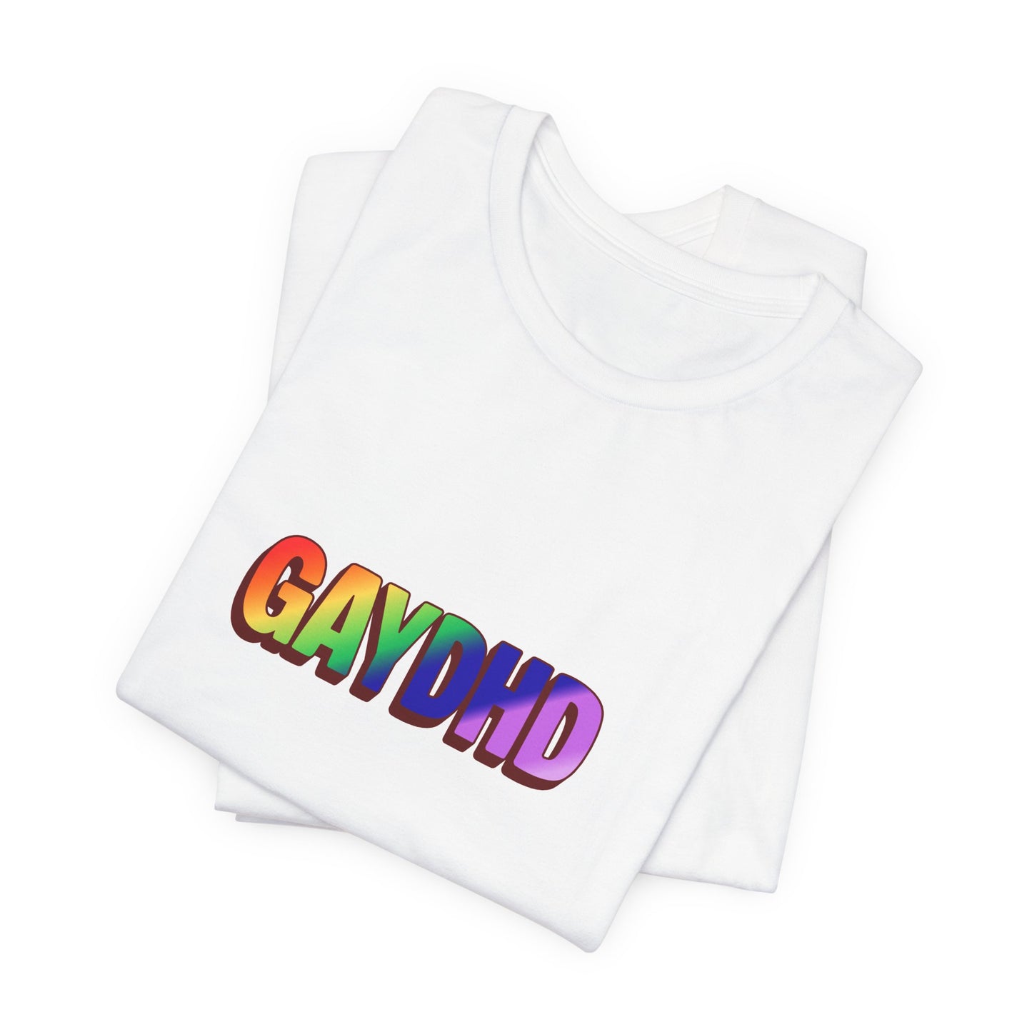 Gaydhd Rainbow Graphic T-Shirt