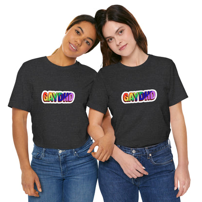 Gaydhd Rainbow Graphic T-Shirt