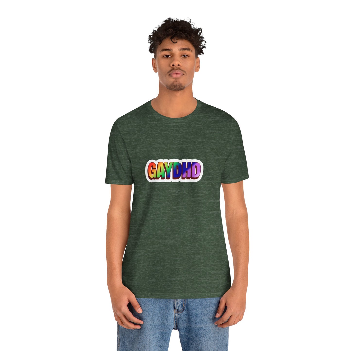 Gaydhd Rainbow Graphic T-Shirt