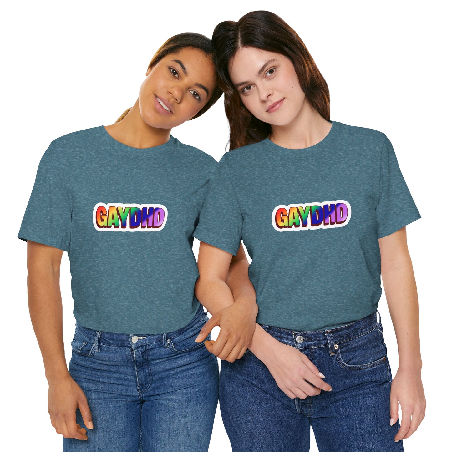 Gaydhd Rainbow Graphic T-Shirt