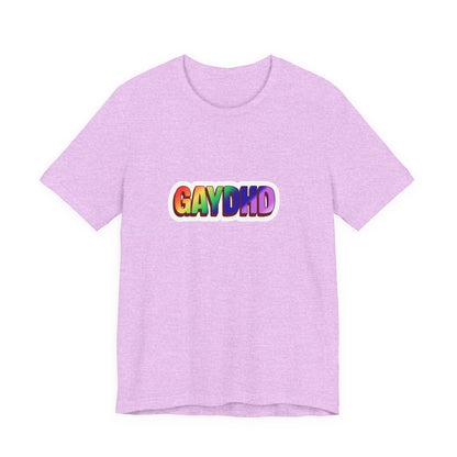 Gaydhd Rainbow Graphic T-Shirt