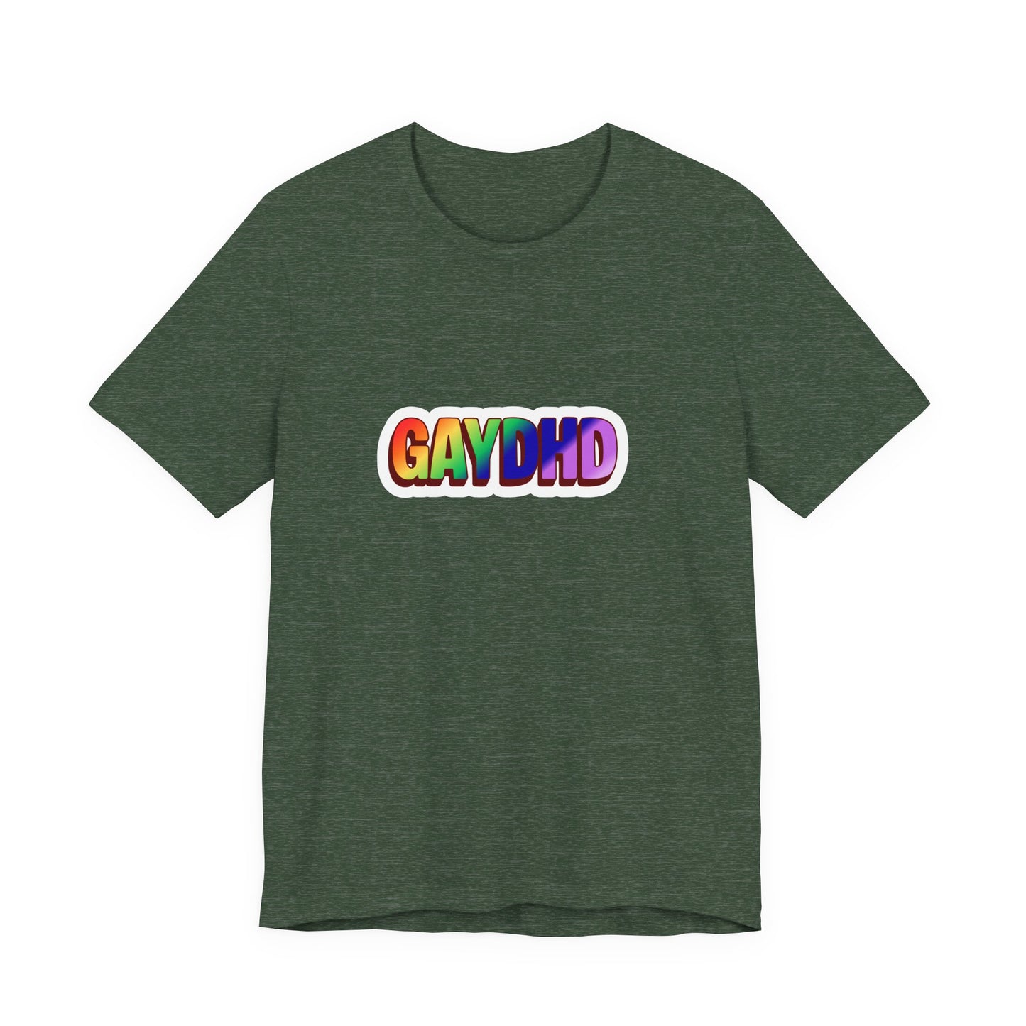 Gaydhd Rainbow Graphic T-Shirt