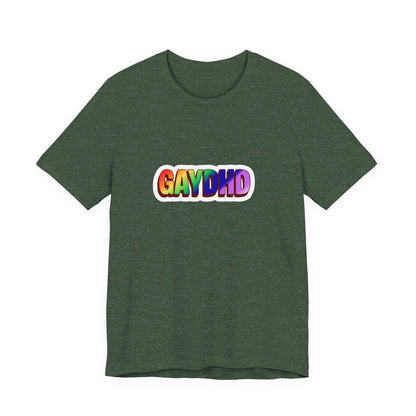 Gaydhd Rainbow Graphic T-Shirt