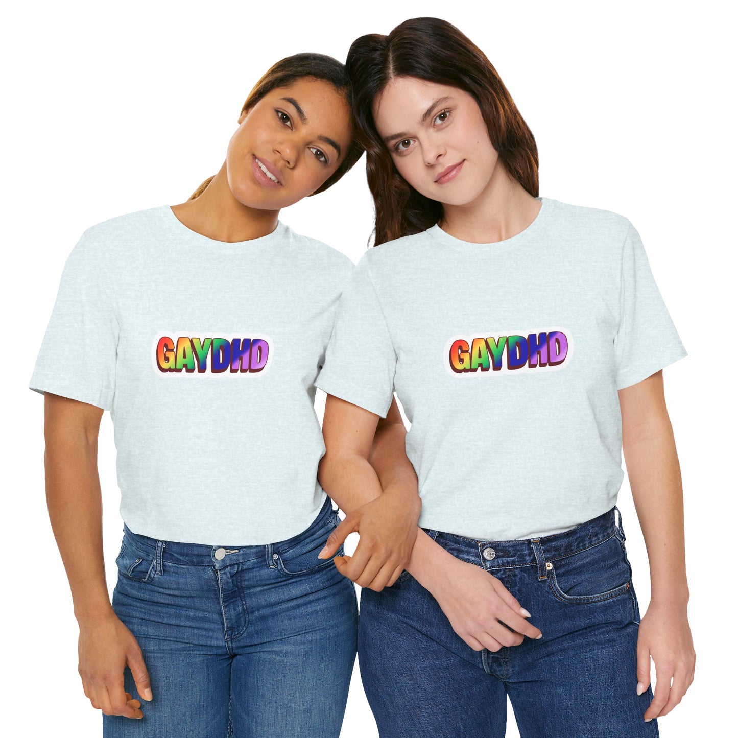 Gaydhd Rainbow Graphic T-Shirt