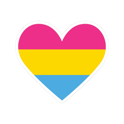 Pansexual Heart Sticker