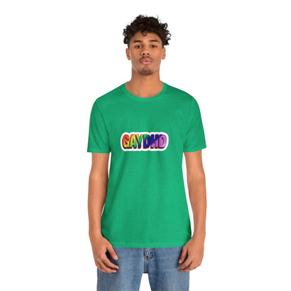 Gaydhd Rainbow Graphic T-Shirt
