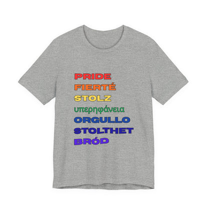 Pride Multilingual Tee