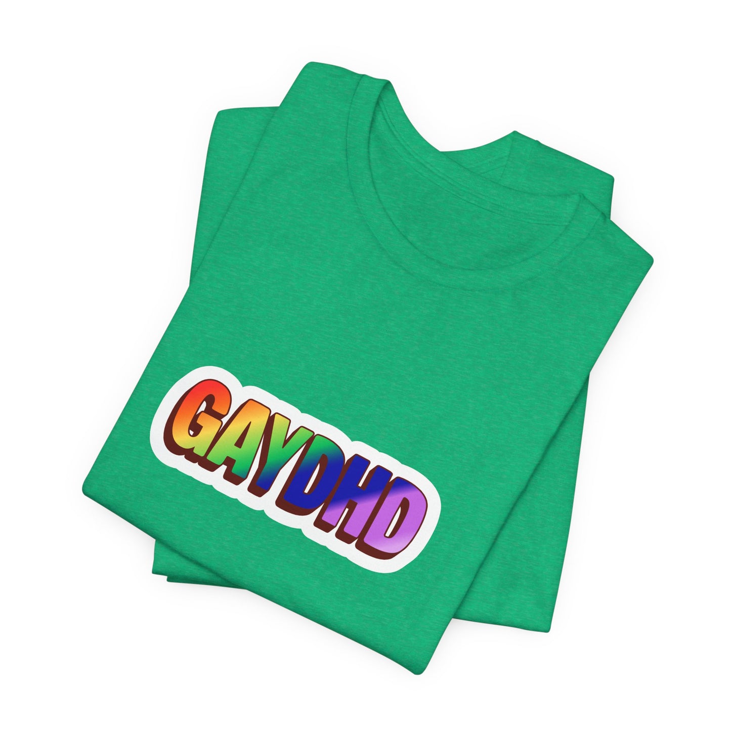Gaydhd Rainbow Graphic T-Shirt