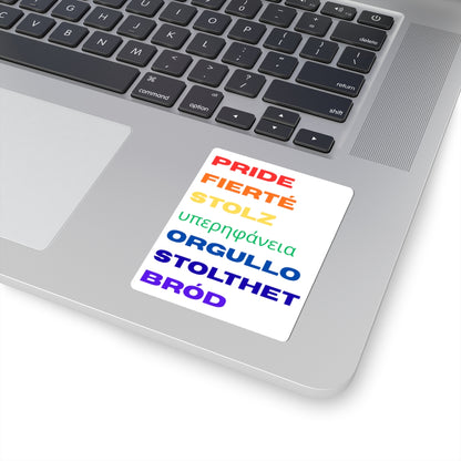 Pride Multilingual Sticker