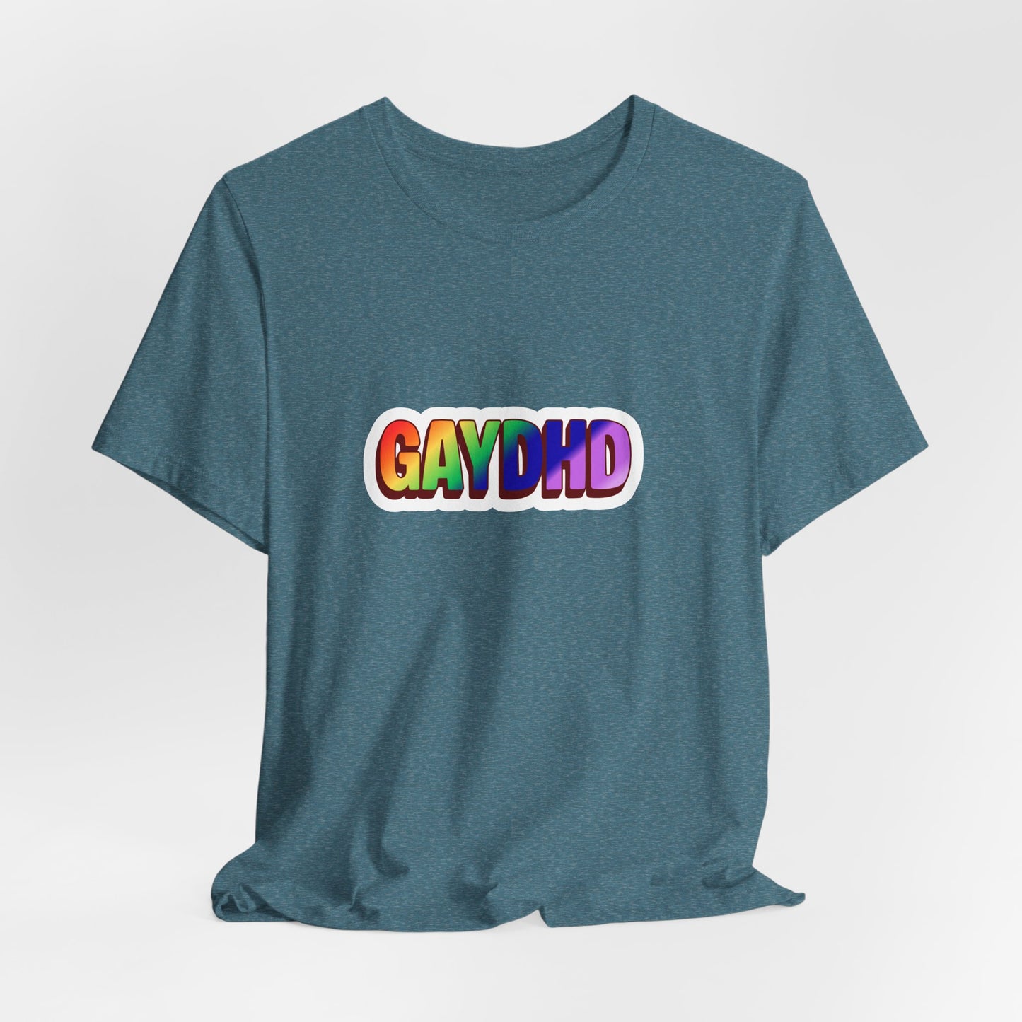 Gaydhd Rainbow Graphic T-Shirt