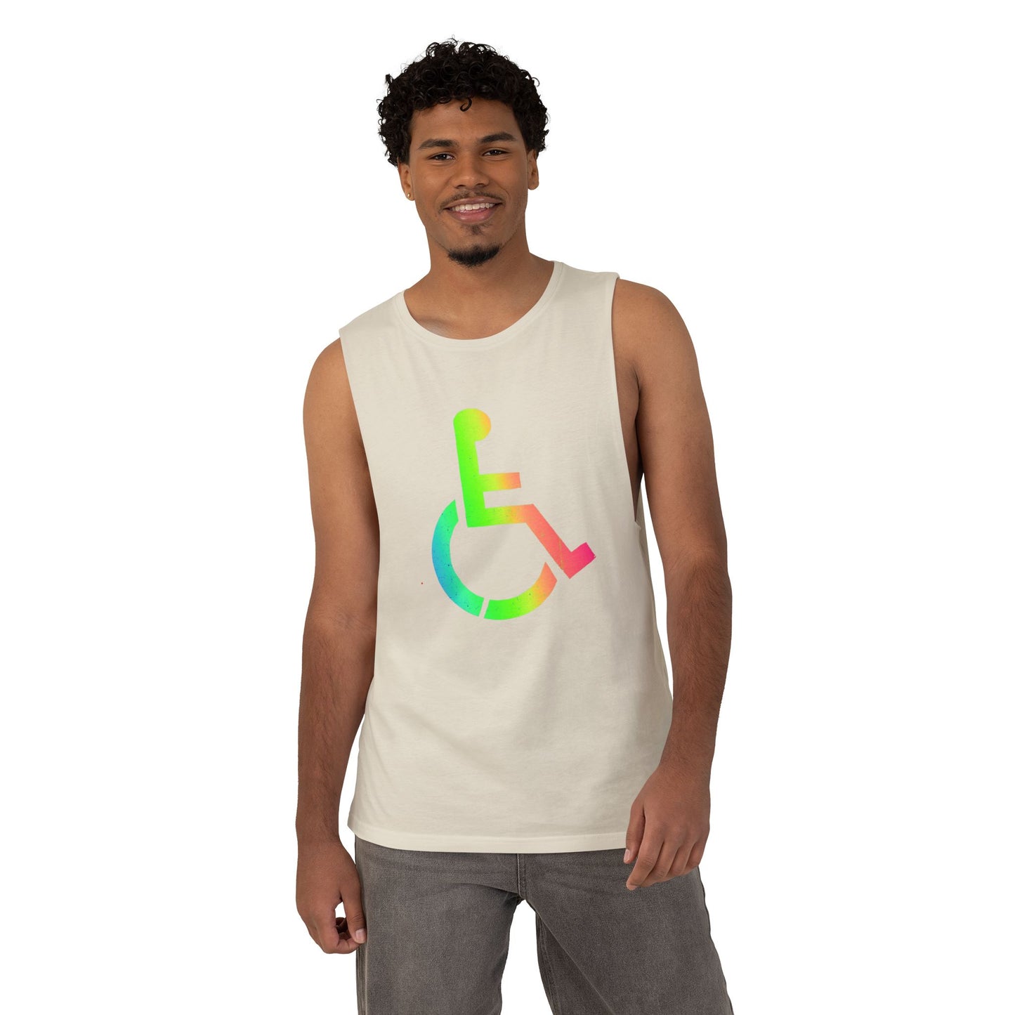 Rainbow Accessibility Tank Top