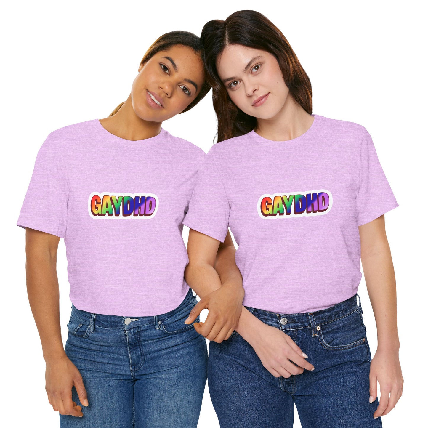 Gaydhd Rainbow Graphic T-Shirt