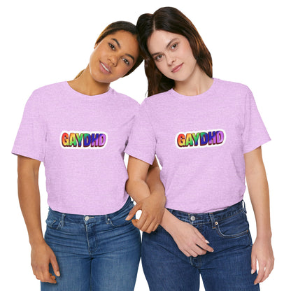 Gaydhd Rainbow Graphic T-Shirt