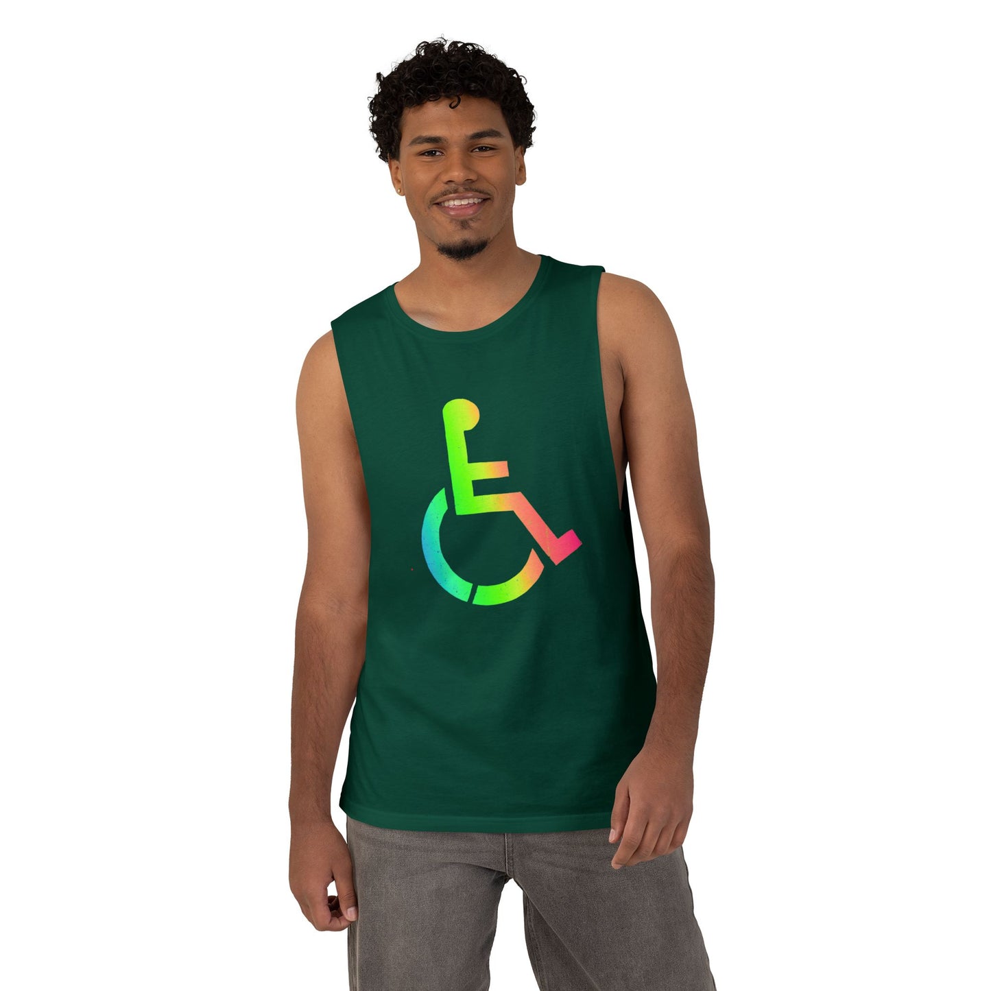 Rainbow Accessibility Tank Top