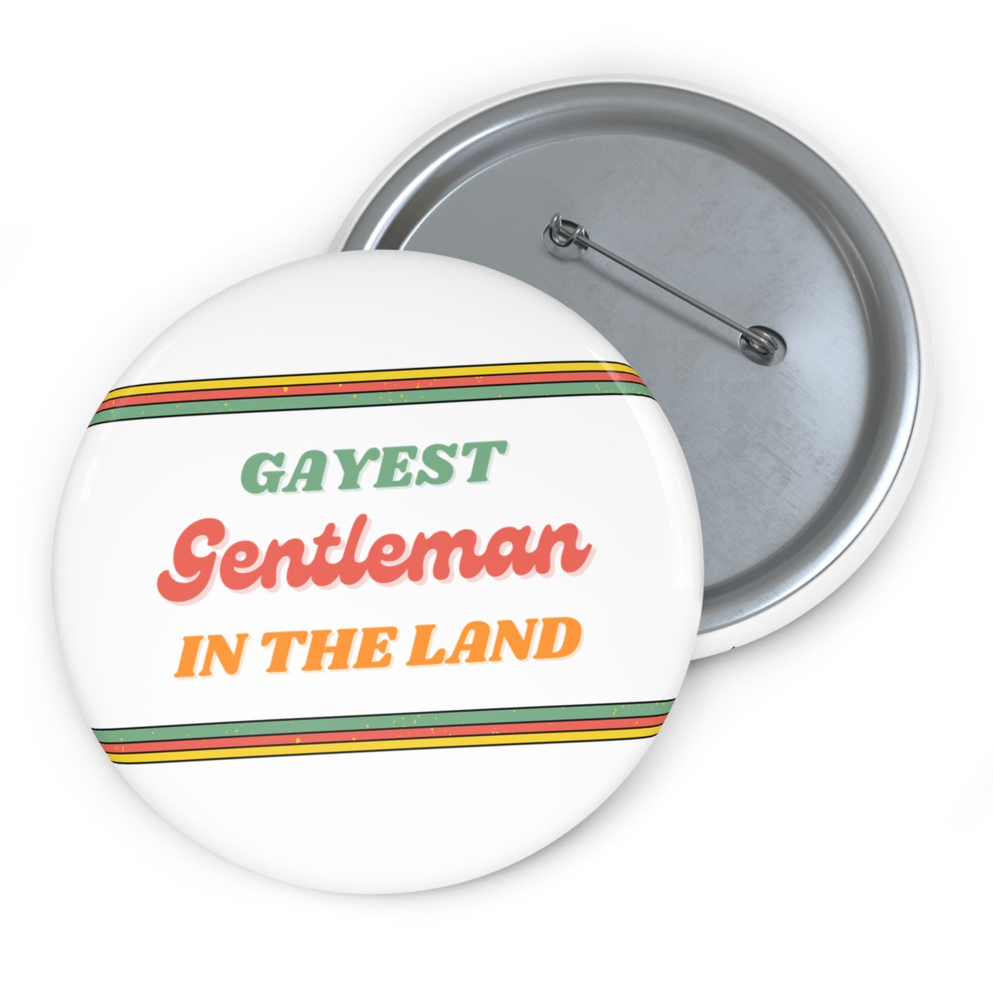 Gayest Gent Button