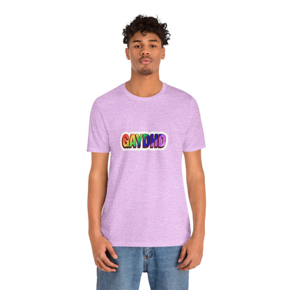 Gaydhd Rainbow Graphic T-Shirt