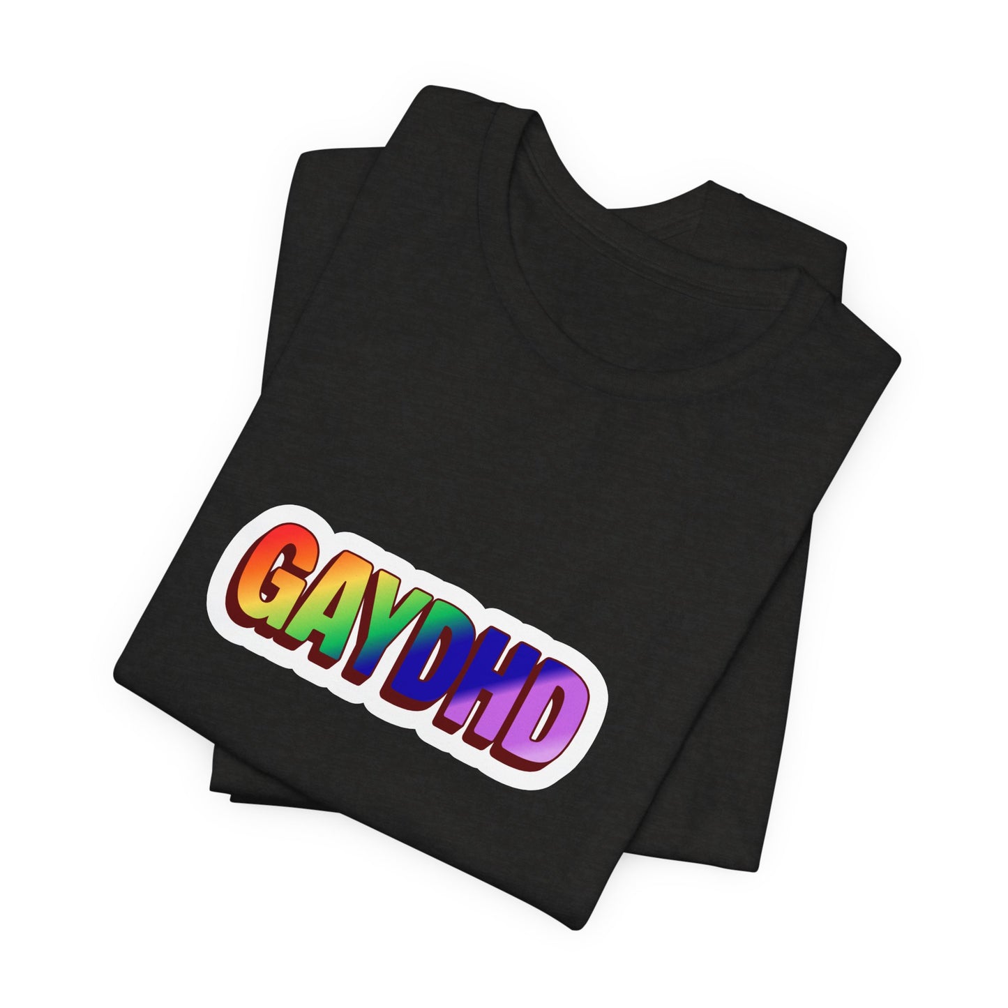 Gaydhd Rainbow Graphic T-Shirt