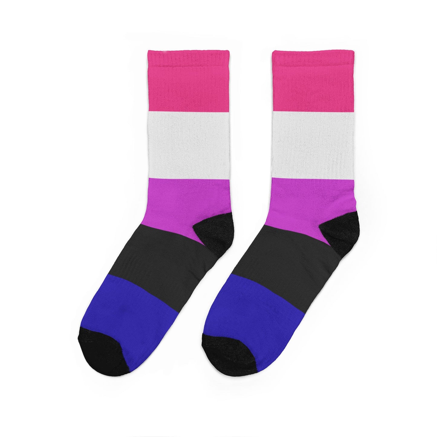 Gender Fluid Pride Crew Socks