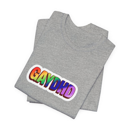 Gaydhd Rainbow Graphic T-Shirt