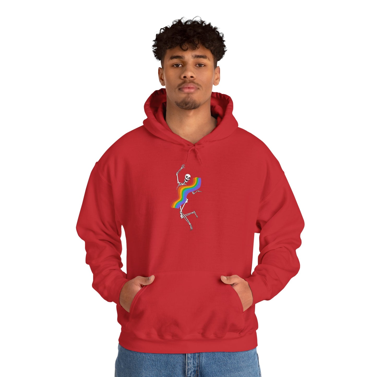 Rainbow Skeleton Hoodie