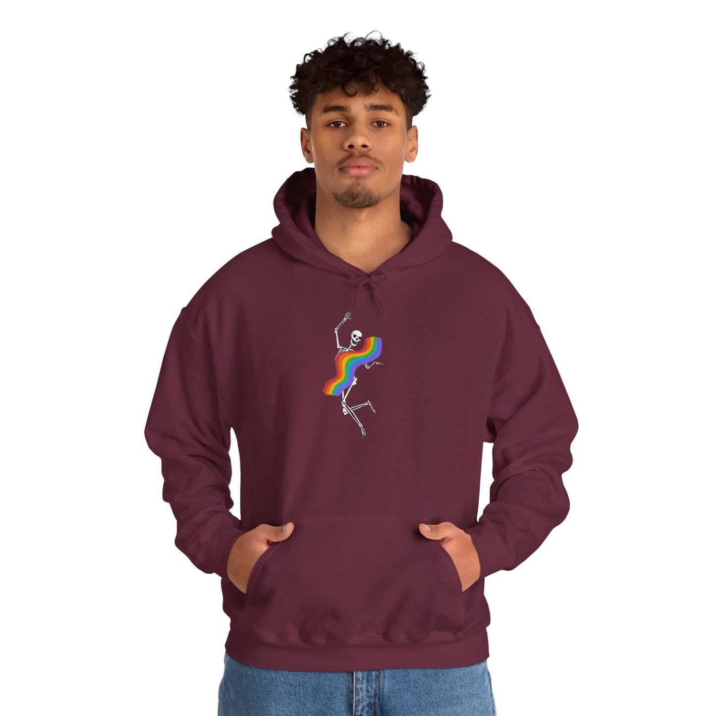 Rainbow Skeleton Hoodie