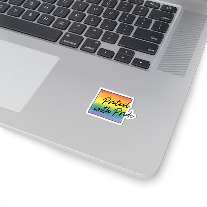 Protest with Pride Sticker