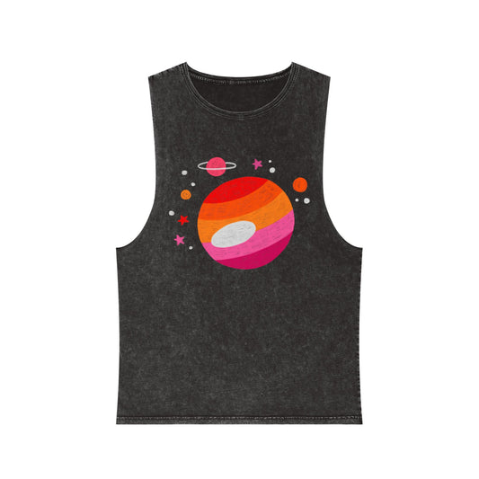 Lesbian Space Stonewash Tank