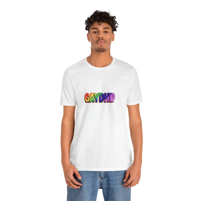 Gaydhd Rainbow Graphic T-Shirt