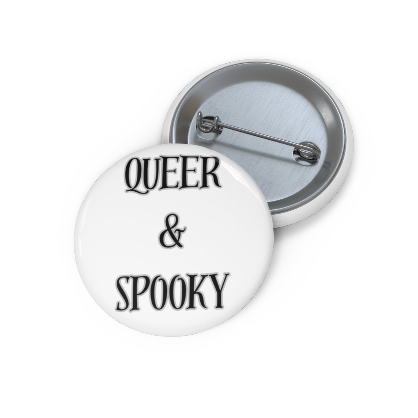 Queer & Spooky Button