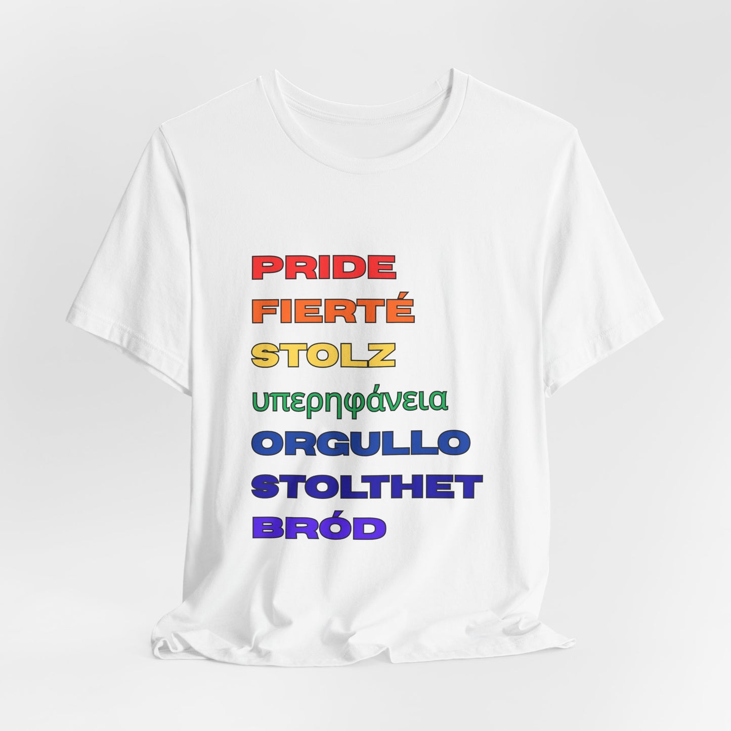 Pride Multilingual Tee