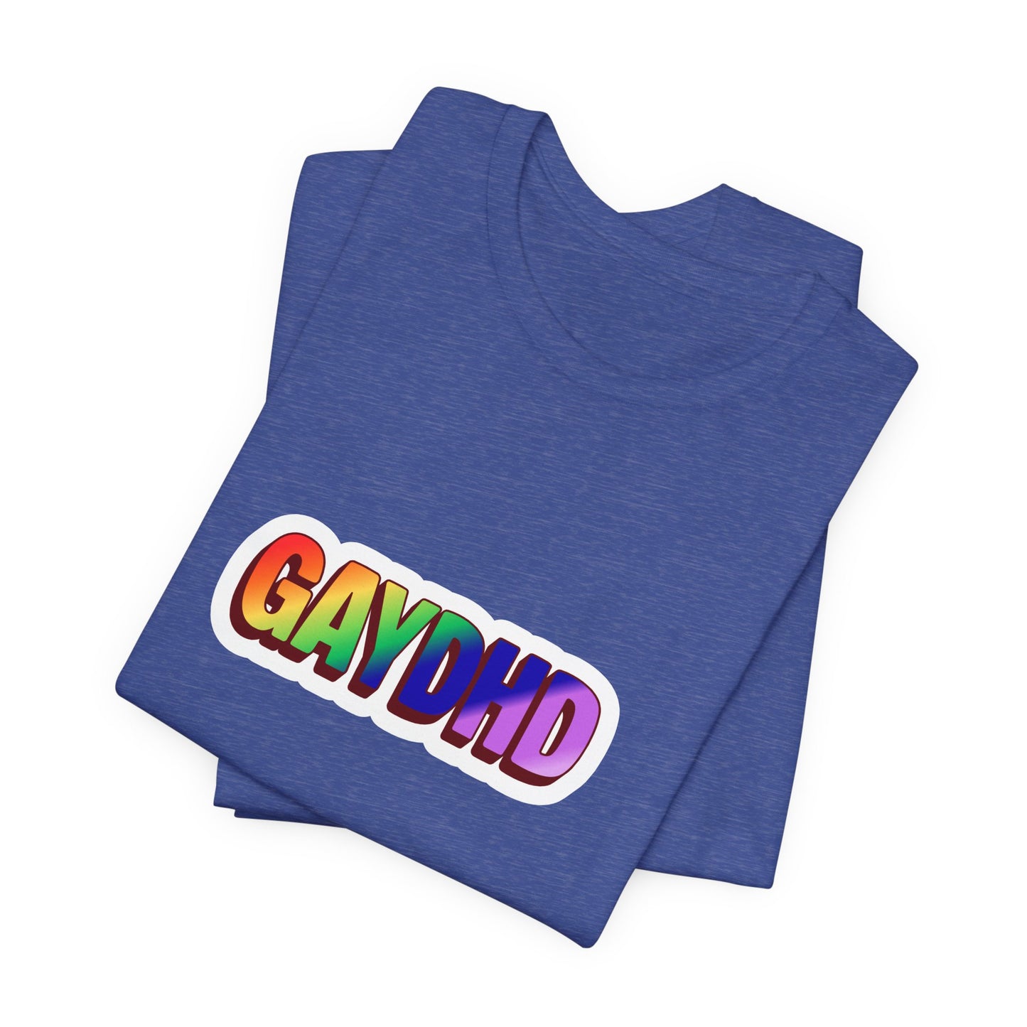 Gaydhd Rainbow Graphic T-Shirt