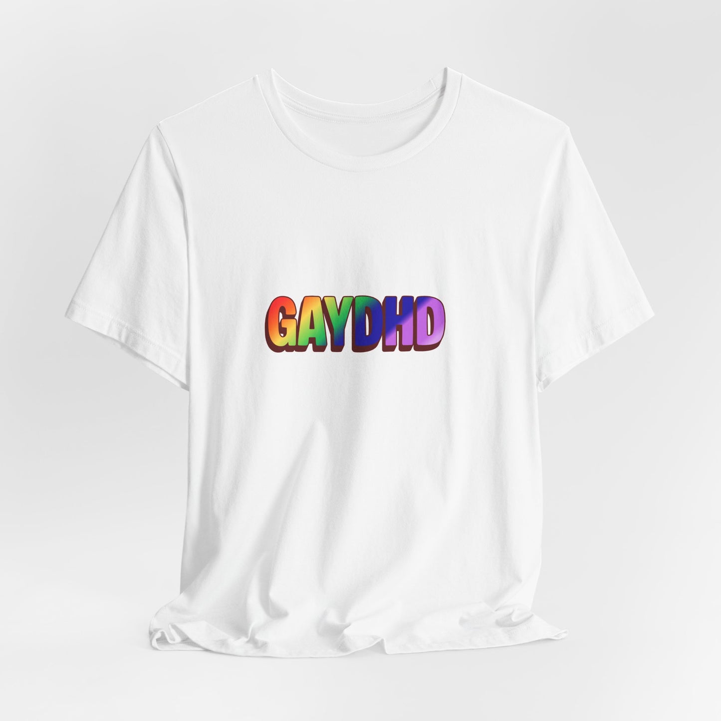 Gaydhd Rainbow Graphic T-Shirt