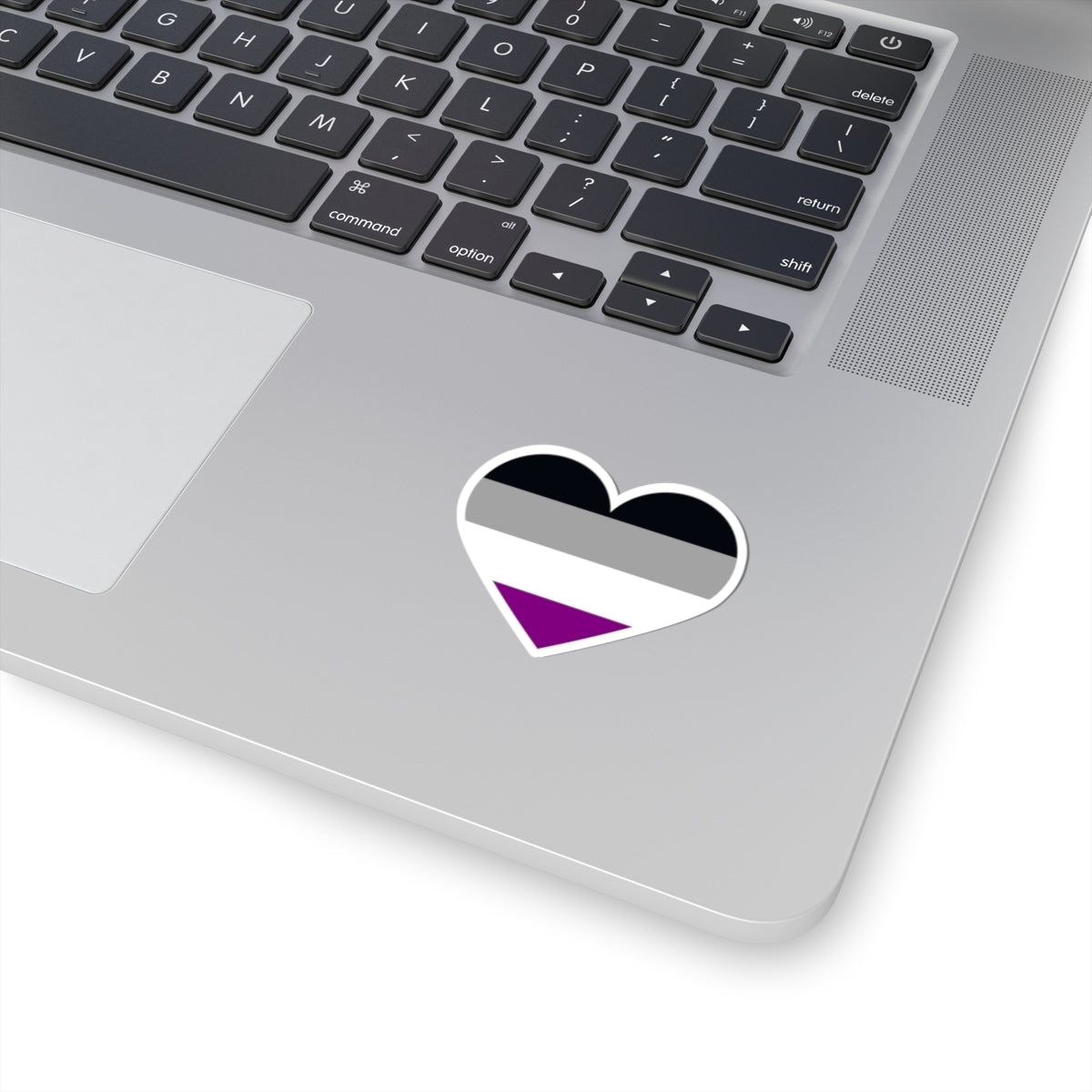 Asexual Heart Sticker