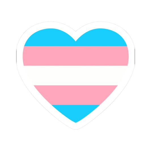 Trans Heart Sticker