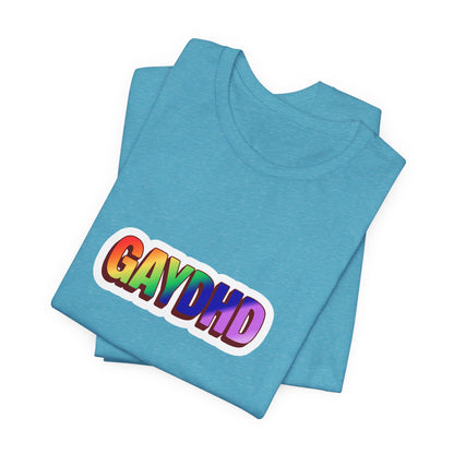 Gaydhd Rainbow Graphic T-Shirt