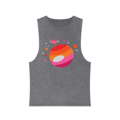 Lesbian Space Stonewash Tank