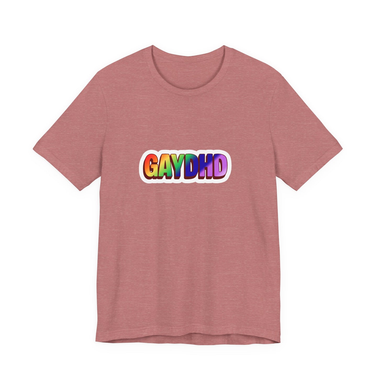 Gaydhd Rainbow Graphic T-Shirt