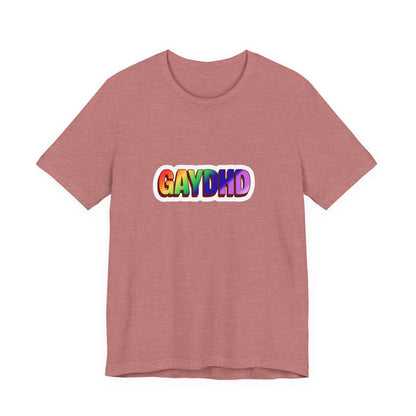 Gaydhd Rainbow Graphic T-Shirt