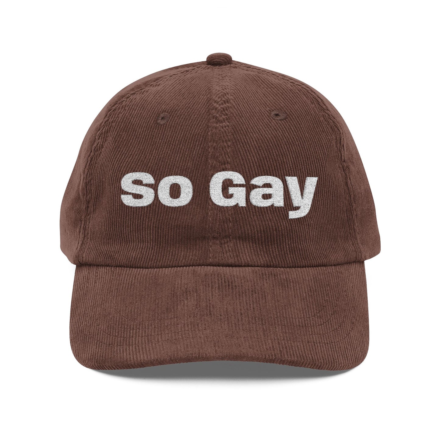 So Gay Corduroy Cap