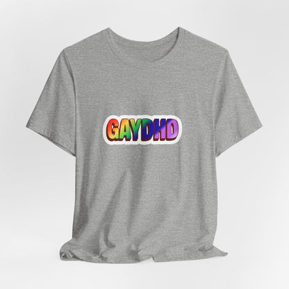 Gaydhd Rainbow Graphic T-Shirt