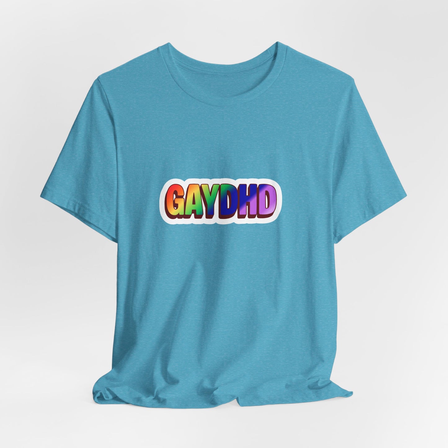 Gaydhd Rainbow Graphic T-Shirt