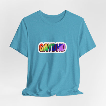 Gaydhd Rainbow Graphic T-Shirt