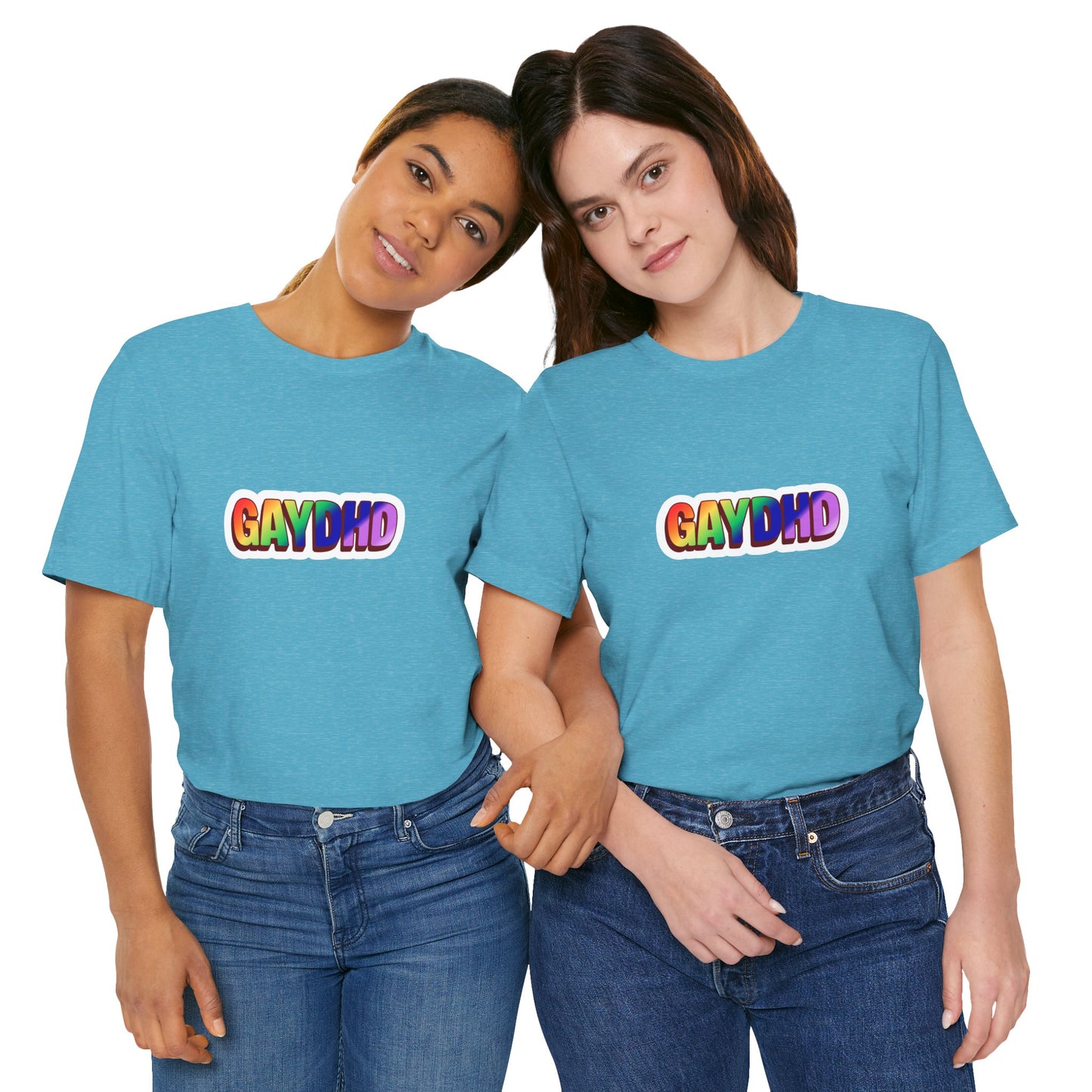 Gaydhd Rainbow Graphic T-Shirt
