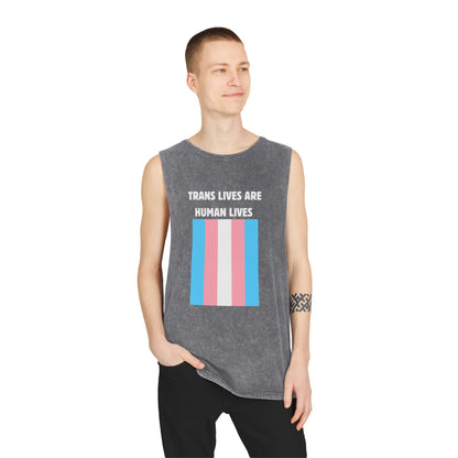 Trans Lives Are Human Lives Tank